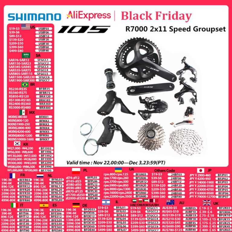 SHIMANO-105-R7000-Groupset-2X11-Kecepatan-170-172-5-175Mm-50-34T-52-36T ...