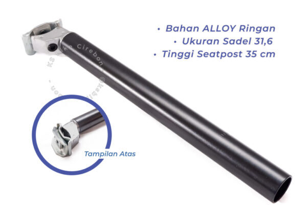 Jual As Quick Release (QR) Lever untuk Seatclamp, Klem Jepit Seatpost ...